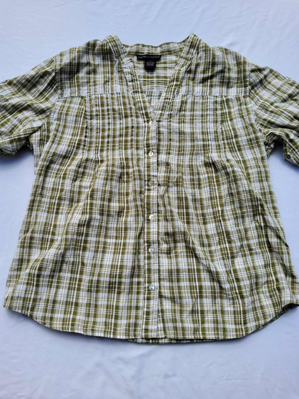 Preswick & Moore Country Cowgirl Button Up Short Sleeve